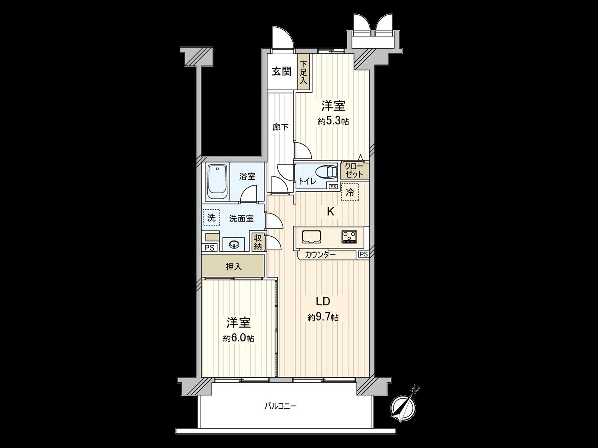 間取図(平面図)