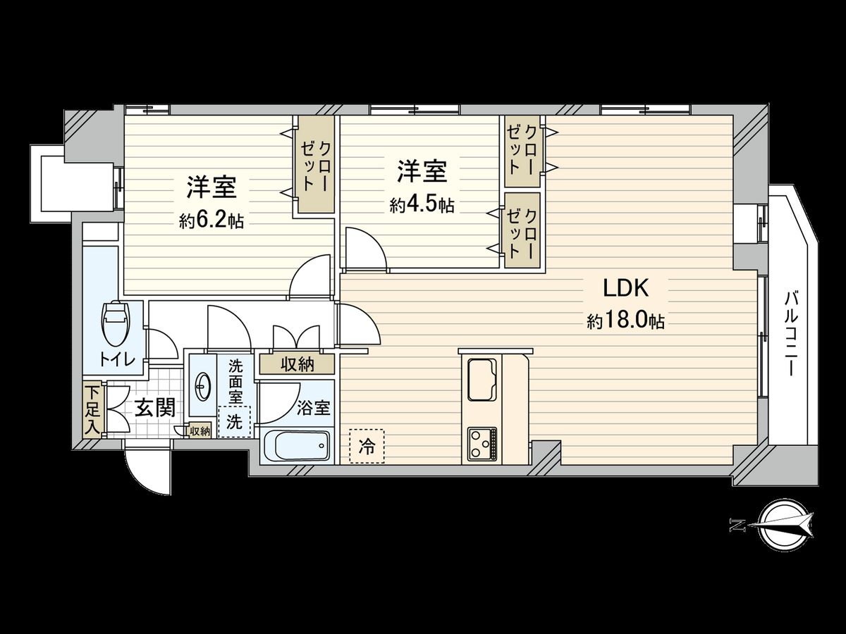 間取図(平面図)