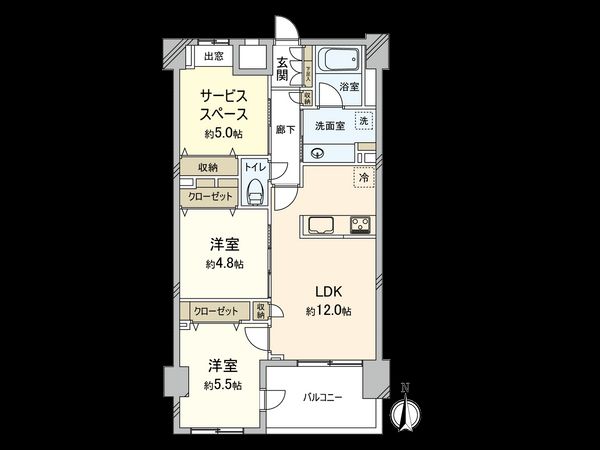 間取図(平面図)