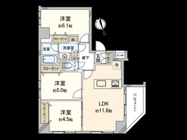 間取図(平面図)