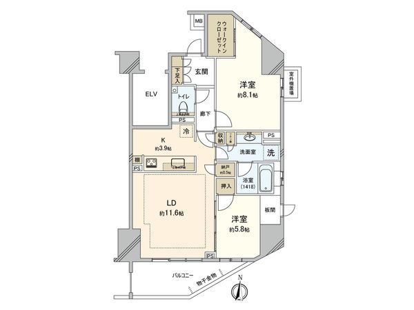 間取図(平面図)