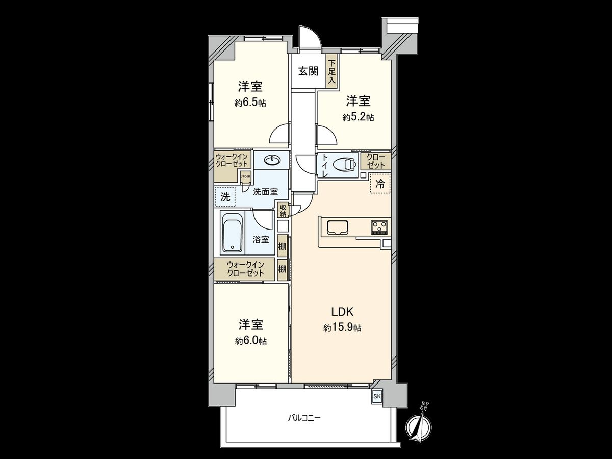 間取図(平面図)