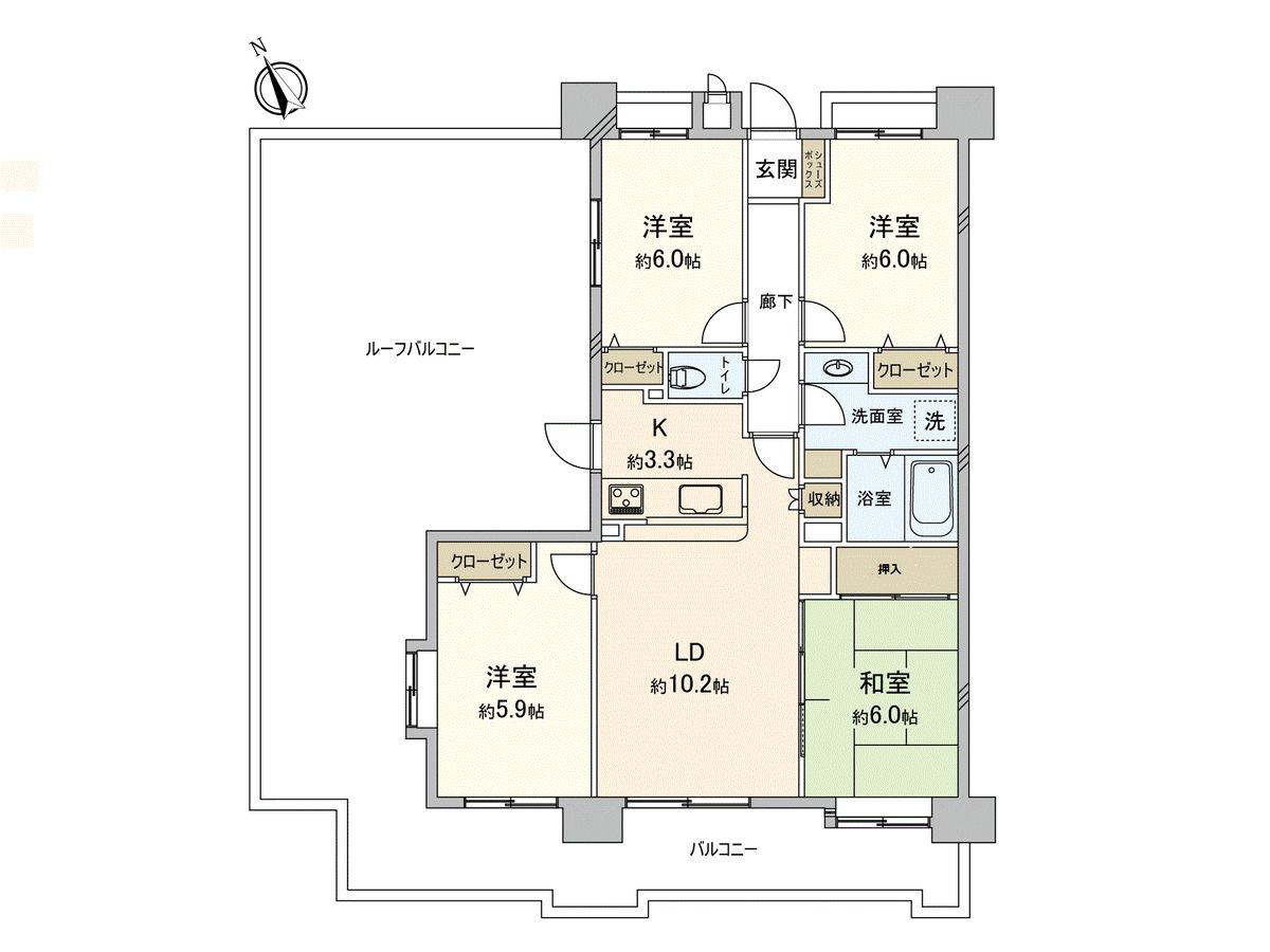 間取図(平面図)