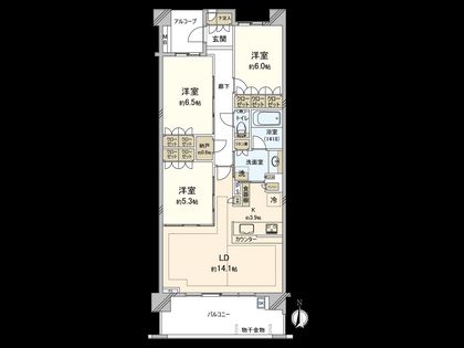 間取図(平面図)
