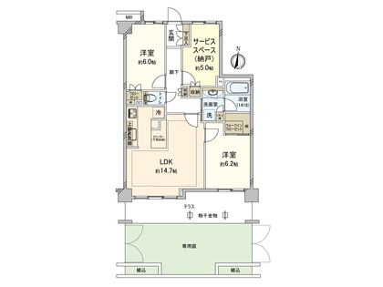 間取図(平面図)
