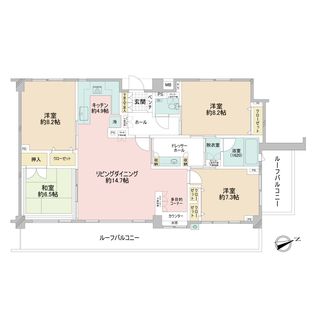 パンテオン西国分寺 間取図(平面図)