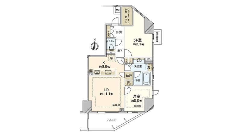 間取図(平面図)