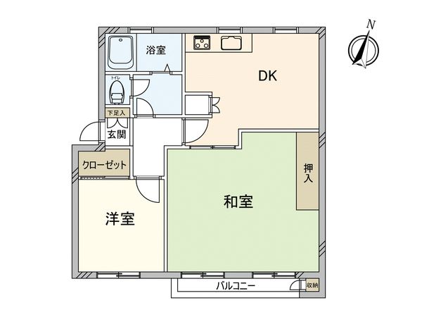 けやき台団地 39号棟 間取図(平面図) けやき台団地 39号棟 間取図(平面図)