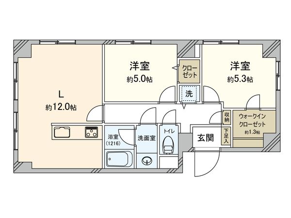 メゾンベール国立 間取図(平面図) メゾンベール国立 間取図(平面図)