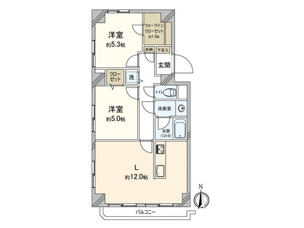 メゾンベール国立 間取図(平面図) メゾンベール国立 間取図(平面図)