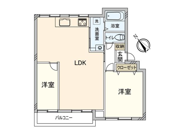 産業住宅協会三鷹第九アパート A棟 間取図(平面図) 産業住宅協会三鷹第九アパート A棟 間取図(平面図)