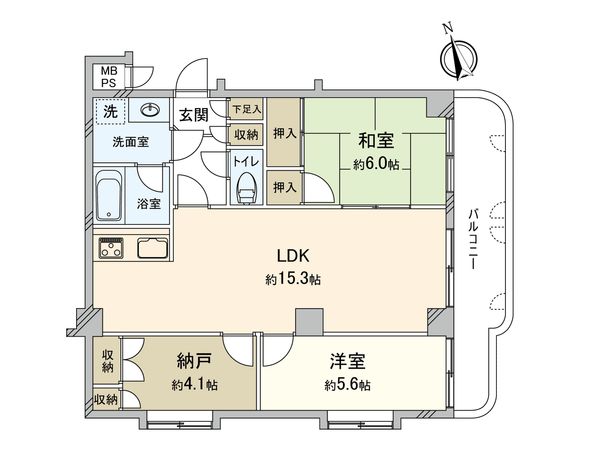 間取図(平面図)