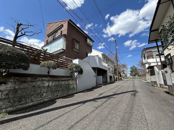 小平市上水南町4丁目 土地 前面道路含む外観 小平市上水南町4丁目 土地 前面道路含む外観