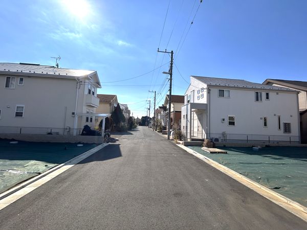 小平市上水南町3丁目 土地 6区画 前面道路含む外観 小平市上水南町3丁目 土地 6区画 前面道路含む外観