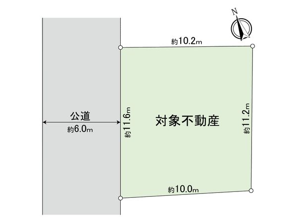 小金井市緑町3丁目 土地 区画図 小金井市緑町3丁目 土地 区画図