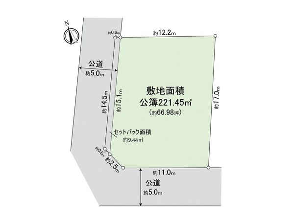 小金井市貫井南町1丁目 土地 区画図 小金井市貫井南町1丁目 土地 区画図