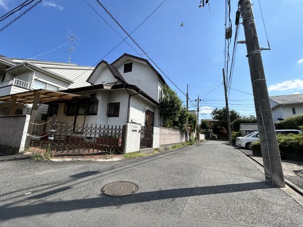 小金井市貫井南町1丁目 土地 前面道路含む外観 小金井市貫井南町1丁目 土地 前面道路含む外観