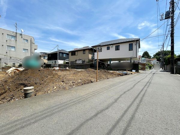 小金井市桜町2丁目 土地 D区画 前面道路含む外観 小金井市桜町2丁目 土地 D区画 前面道路含む外観