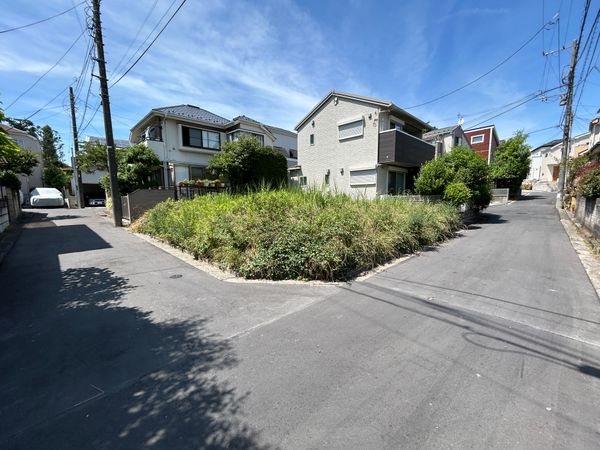小金井市本町4丁目 土地 前面道路含む外観 小金井市本町4丁目 土地 前面道路含む外観