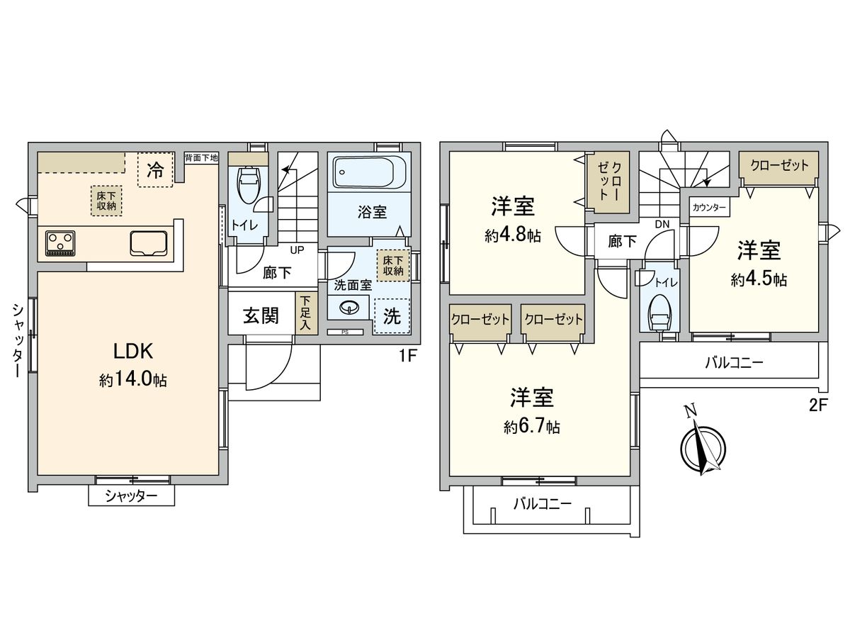 間取図(平面図)