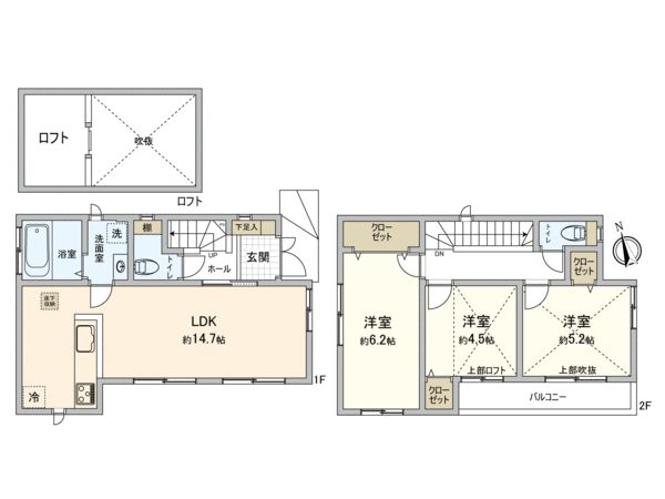 間取図(平面図)