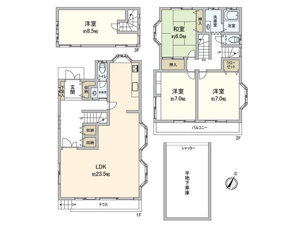 間取図(平面図)