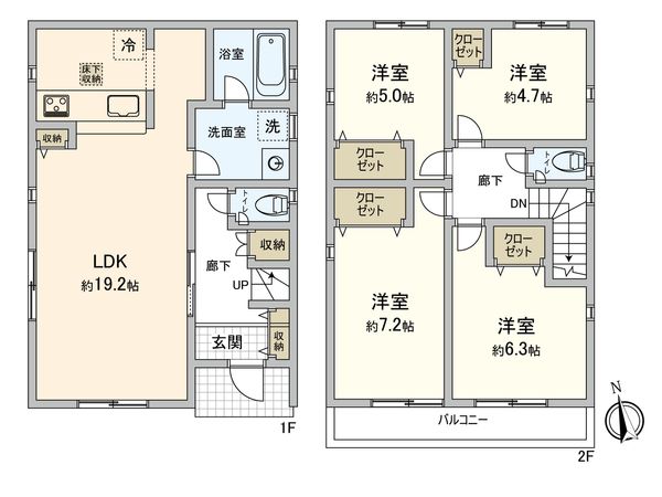 間取図(平面図)