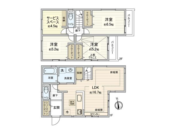 間取図(平面図)