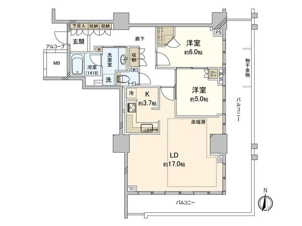 間取図(平面図)