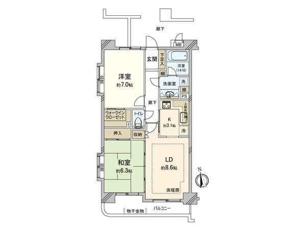 間取図(平面図)
