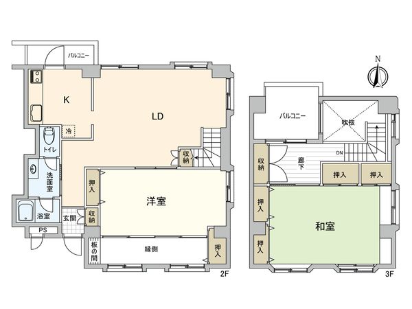 東小金井シティーハウス 間取図(平面図) 東小金井シティーハウス 間取図(平面図)