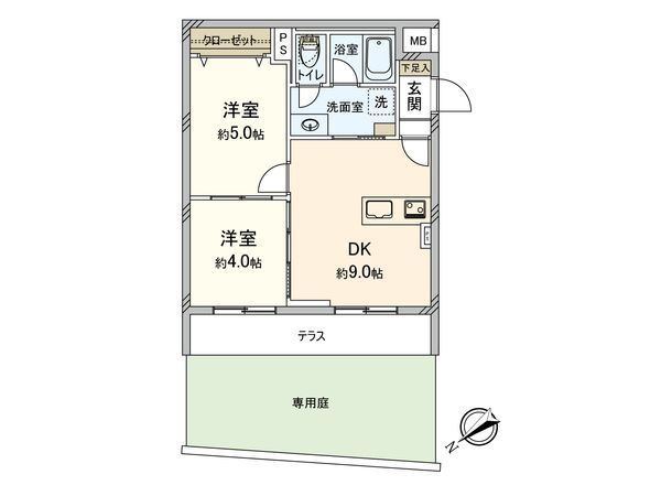 キャッスルマンション小金井 間取図(平面図) 間取図(平面図)