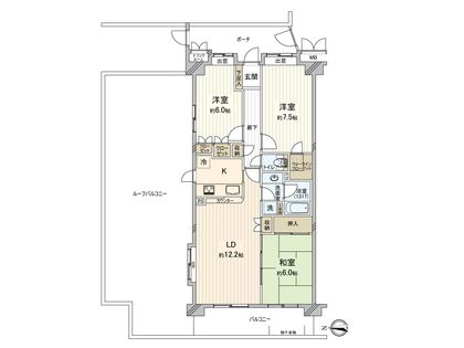 間取図(平面図)