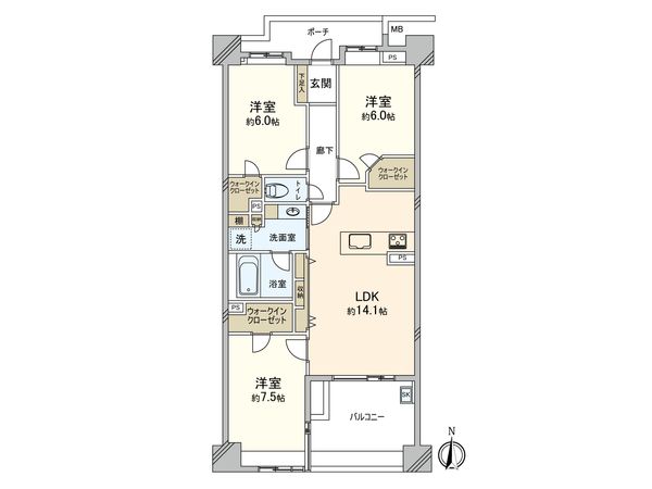 間取図(平面図)
