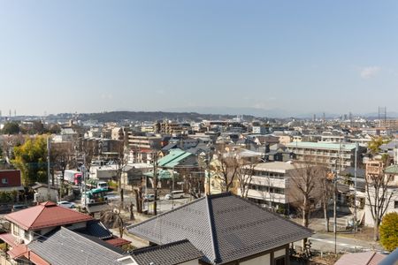 アデニウム府中武蔵野台 南側バルコニーからの眺望