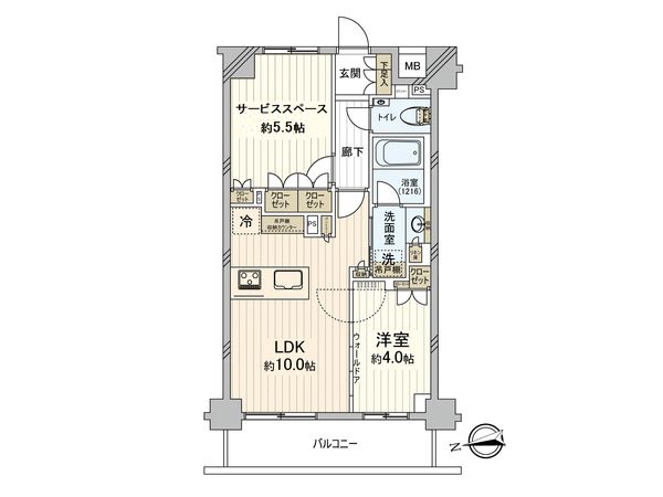 パレステージ武蔵小金井Ⅱ 間取図(平面図) パレステージ武蔵小金井Ⅱ 間取図(平面図)
