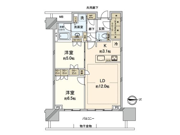 間取図(平面図)