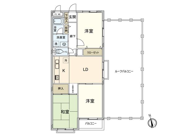 ライオンズガーデン武蔵小金井 間取図(平面図)