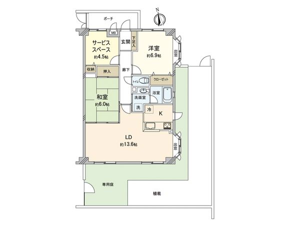 間取図(平面図)