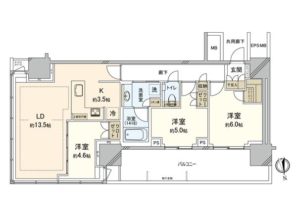間取図(平面図)