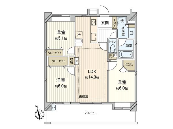 間取図(平面図)
