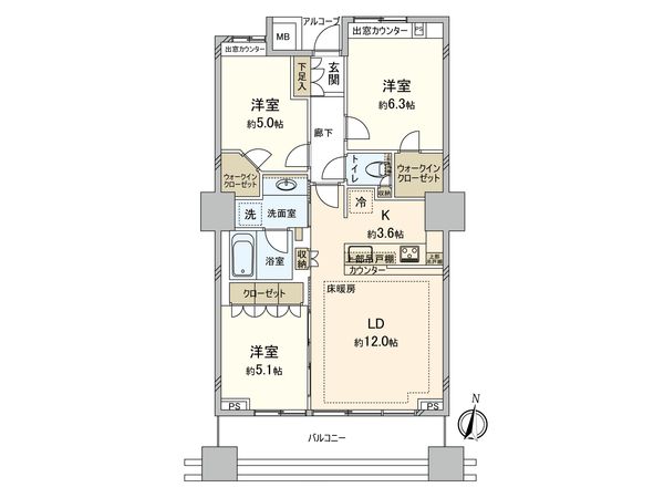 間取図(平面図)