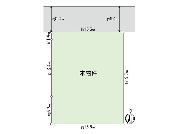 小平市学園東町2丁目 区画図 区画図