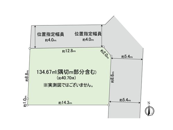小平市小川東町5丁目 戸建 区画図 小平市小川東町5丁目 戸建 区画図