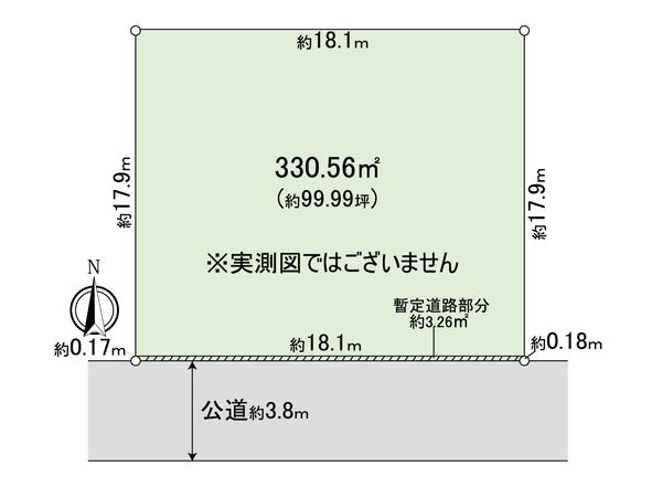 小平市学園西町2丁目 土地 区画図 小平市学園西町2丁目 土地 区画図