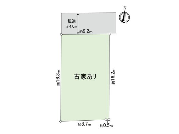 国分寺市東元町1丁目 土地 区画図 国分寺市東元町1丁目 土地 区画図