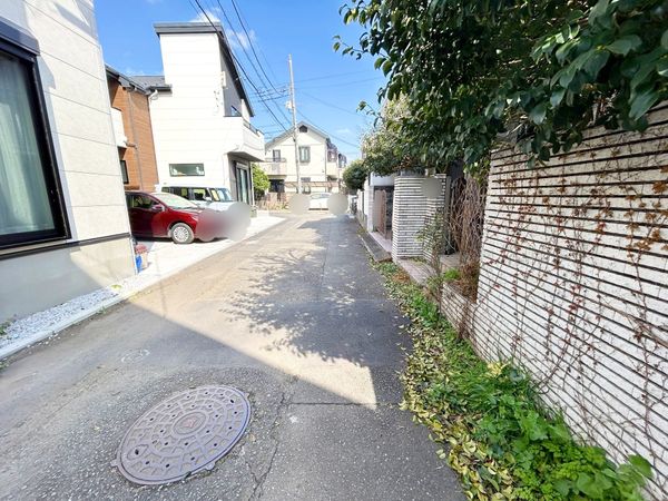 国分寺市東元町1丁目 土地 前面道路含む外観 国分寺市東元町1丁目 土地 前面道路含む外観
