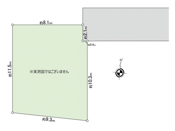 小平市津田町3丁目 土地 区画図 小平市津田町3丁目 土地 区画図