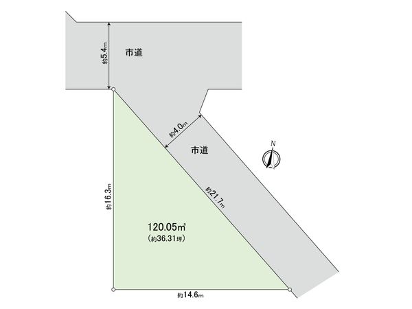 国分寺市南町2丁目 区画図