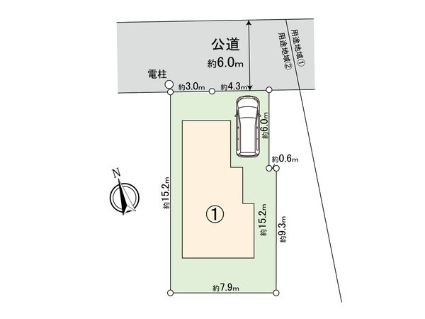 小平市上水新町1丁目 土地 1区画 区画図 小平市上水新町1丁目 土地 1区画 区画図